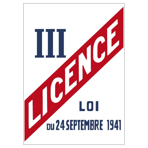 Licence 3 à vendre